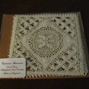 🛍 Victorian Memories Crochet Nottingham Lace Doilies